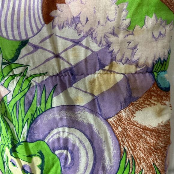 Vintage Hasbro Glo Friends 1983 Sleeping Bag Glo Worms Bugs 80s 52" x 26" - Picture 10 of 12